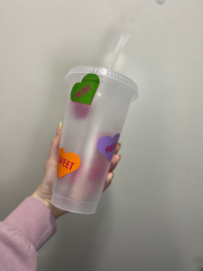 kiss me tumbler