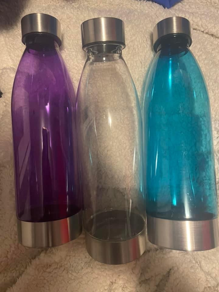 water bottles